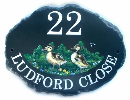 Click to See Next House Sign Image