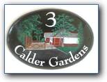 Click to View a Larger Image of this House Sign