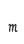 m