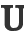U