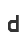 d