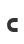 c