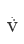 v