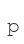 p