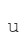 u