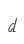 d