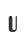 U