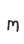 m