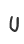 U