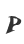 P