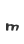 m