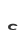 c