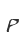 p