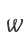 w