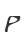 P