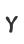 Y