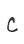 C