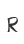 R