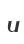 u