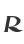 R