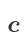 c
