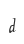 d