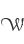 W