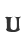 U