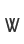 w