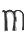 m
