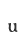 u
