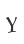 Y
