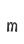 m