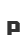 p