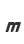 m