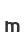m