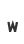 w