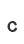c