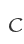 C