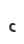 c