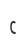 c