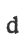 d