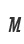 M