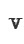 v