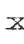 x
