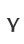 Y