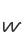 w
