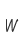 w
