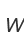 W