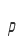 p